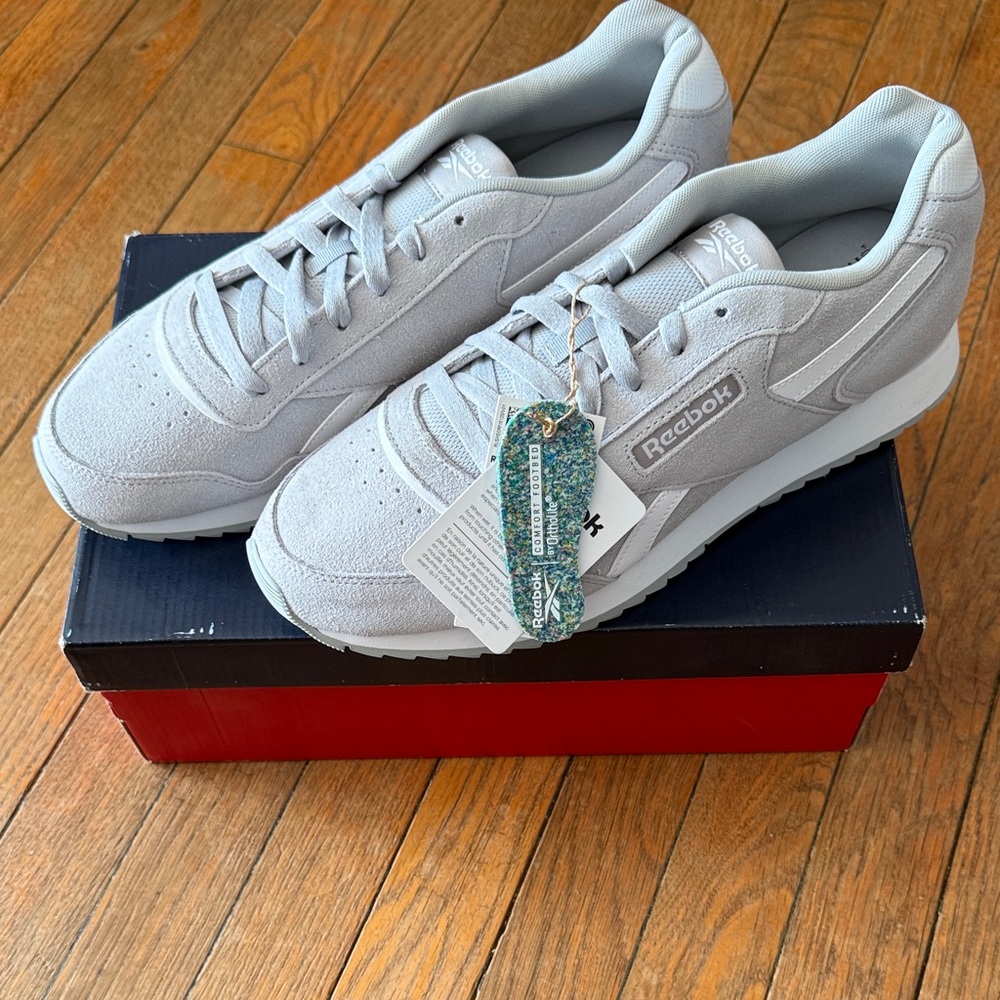Reebok Glide Ripple Light Gray Athletic Shoes